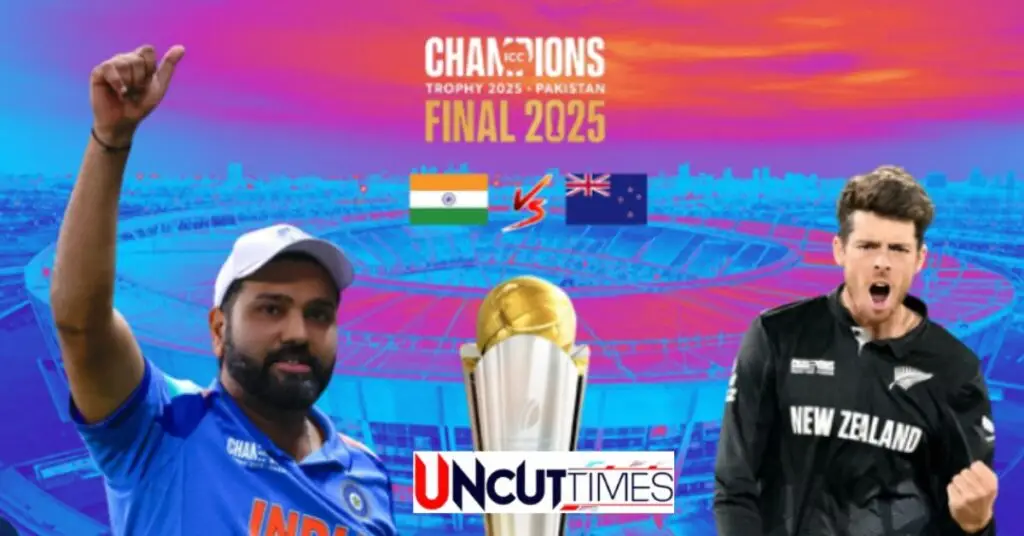 Ind vs Nz champions trophy 2025 final