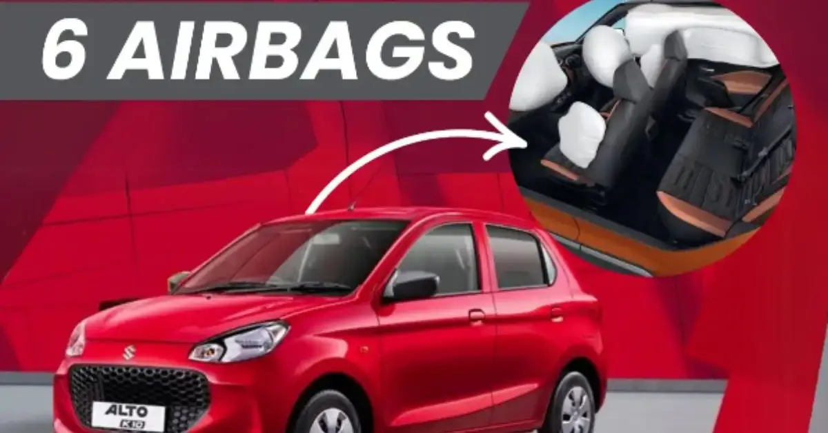 maruti alto k 10 six airbags