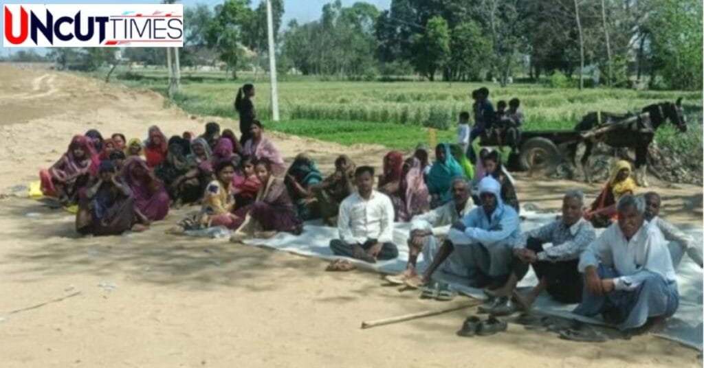 kasganj farmers protest