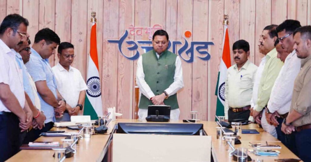 पहलगाम आतंकी हमला सीएम धामी ने दी श्रद्धांजलि, उत्तराखंड में हाई अलर्ट