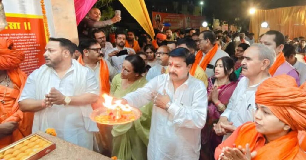 लखनऊ में परशुराम जन्मोत्सव भजन संध्या में पर्वतीय सभा की भागीदारी